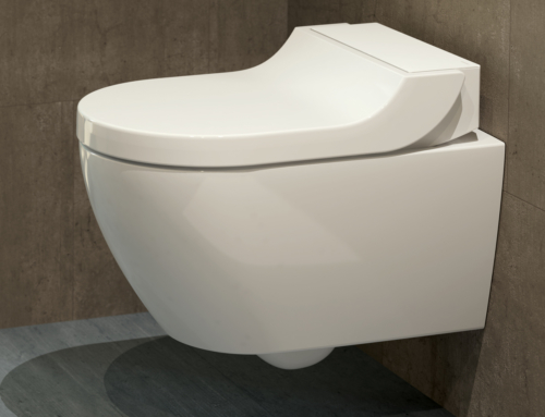 Der stylische Dusch-WC-Aufsatz – auch ideal für Mietwohnungen.